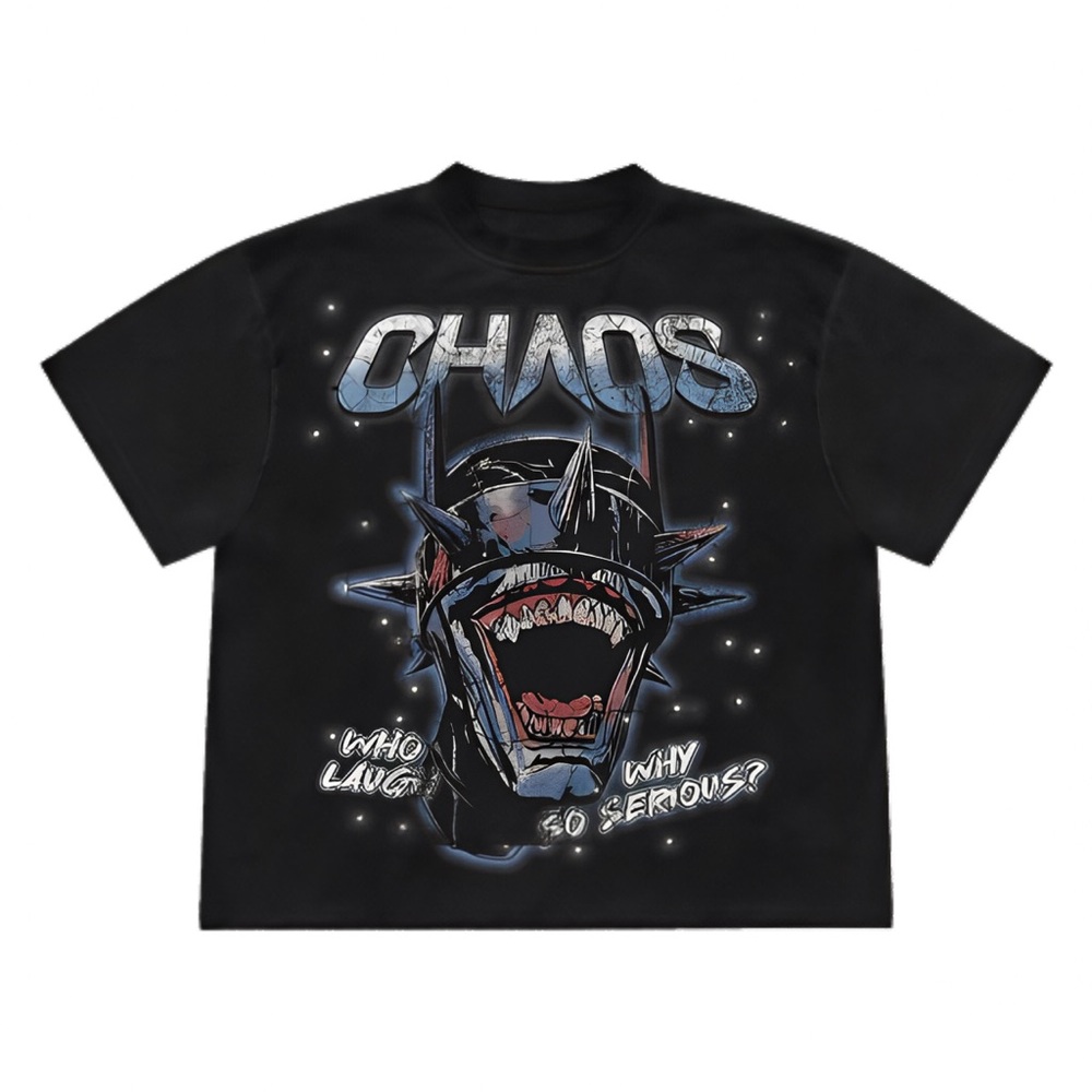 Black Graphic Kids T-Shirt